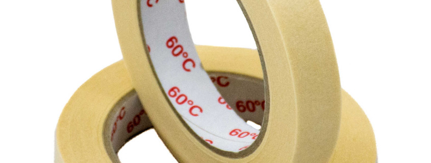 Kreppband in unterschiedlichen Breiten und Längen