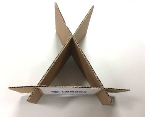 Ein aus Pappe gefertigter Notebook Halter - DIY