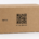 Wellpappkarton mit PAP20-Kennzeichnung, illustrativem QR-Code und Demo-Artikelnummer
